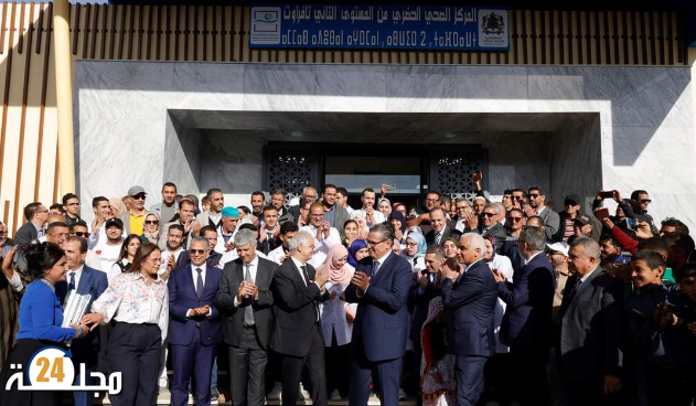 رئيس الحكومة يشرف على تدشين عدة مشاريع تنموية بإقليم تيزنيت