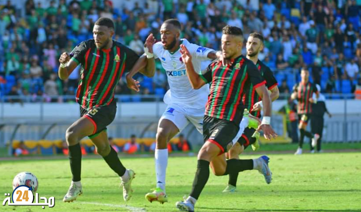 الجيش الملكي والرجاء البيضاوي يقتسمان النقاط في مباراة قمة الجولة 17 بالبطولة الاحترافية