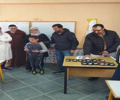 أبناء جماعة أفلاإغير يستفيدون من نظارات طبية في إطار المبادرة الوطنية للتنمية البشرية