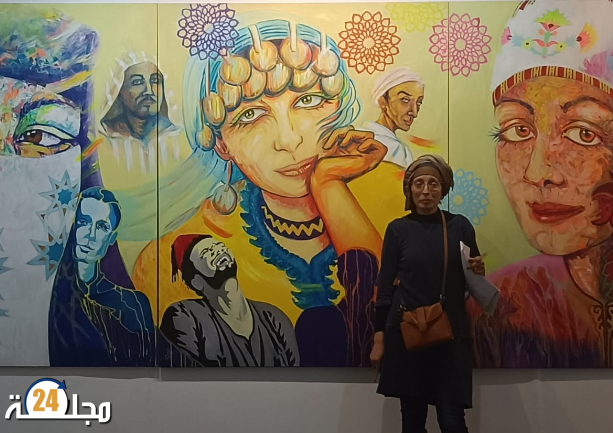 قصص ساحرة لنساء حالمات تعرضها الفنانة التشكيلية مريم بروحو بطنجة