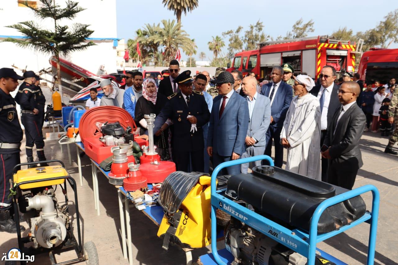 سيدي إفني: عامل الإقليم يترأس الاحتفالات المخلدة لليوم العالمي للوقاية المدنية