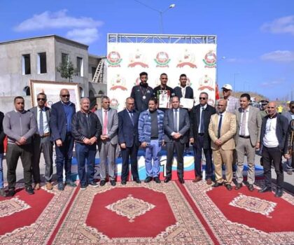 اختتام فعاليات  البطولة الجهوية للعدو الريفي المدرسي بالنواصر