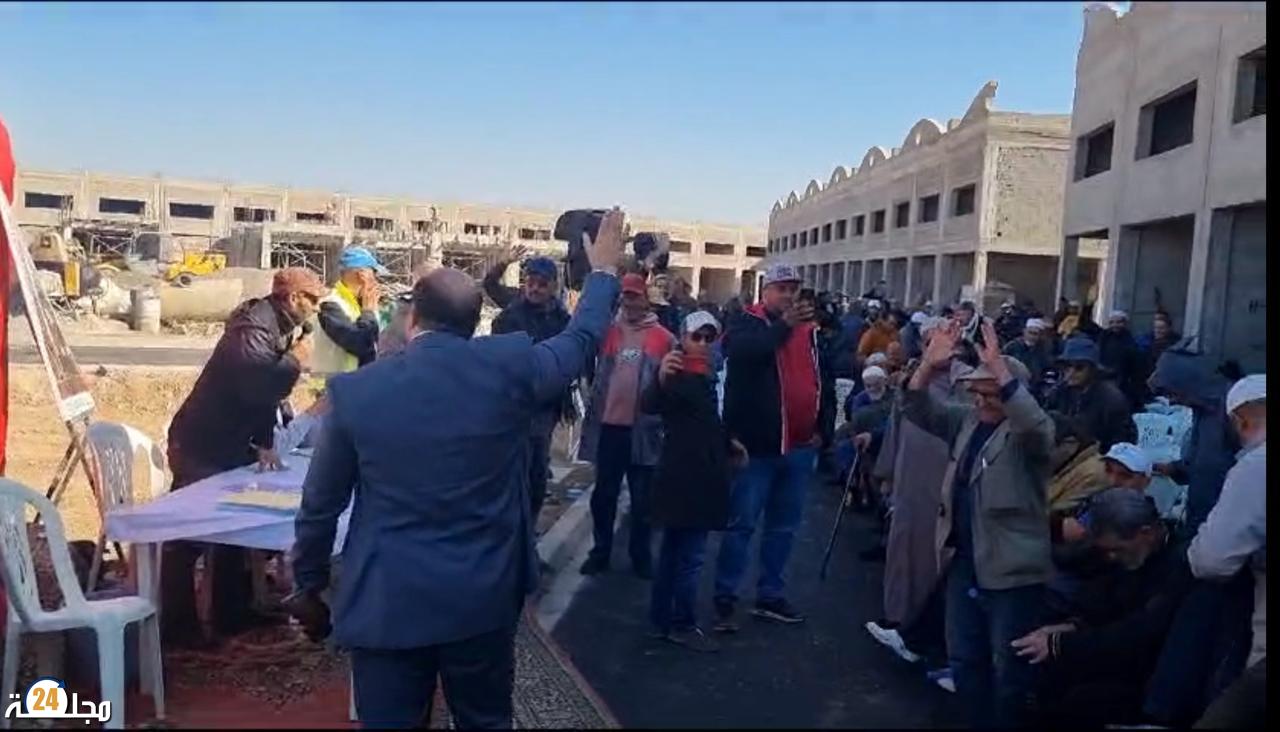 نقل تجار المتلاشيات لفضاء منظم بانزكان