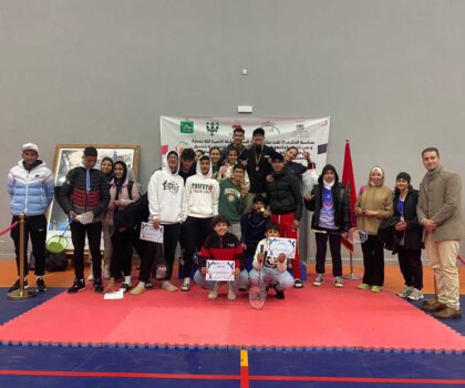 نادي أطلس أولماس , بطلا للدوري السنوي المفتوح للبادمنتون بالقنيطرة