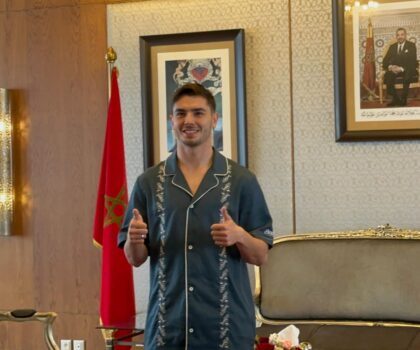 إبراهيم دياز من سلا: أشكر جلالة الملك على الدعم والحب الذي تلقيته