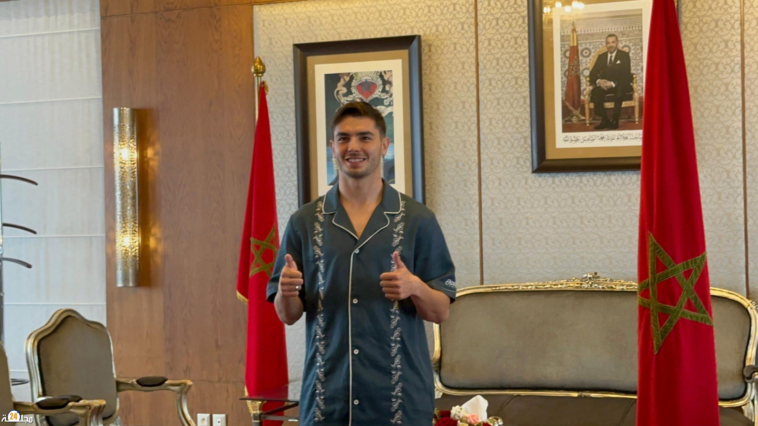 إبراهيم دياز من سلا: أشكر جلالة الملك على الدعم والحب الذي تلقيته