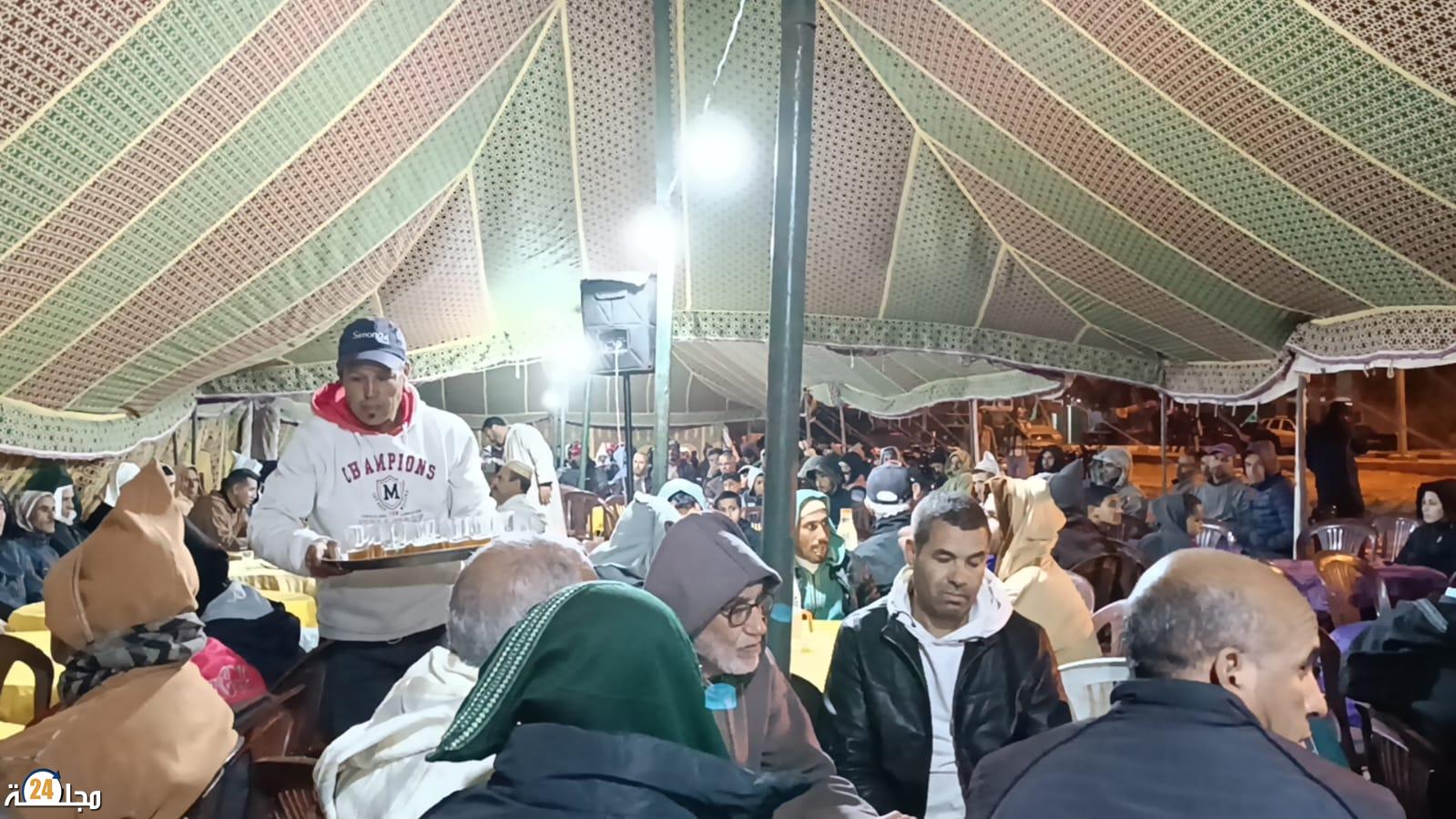 جماعة كيسر تنظم حفلا دينيا تزامنا مع ذكرى وفاة أب الأمة المغفور له محمد الخامس