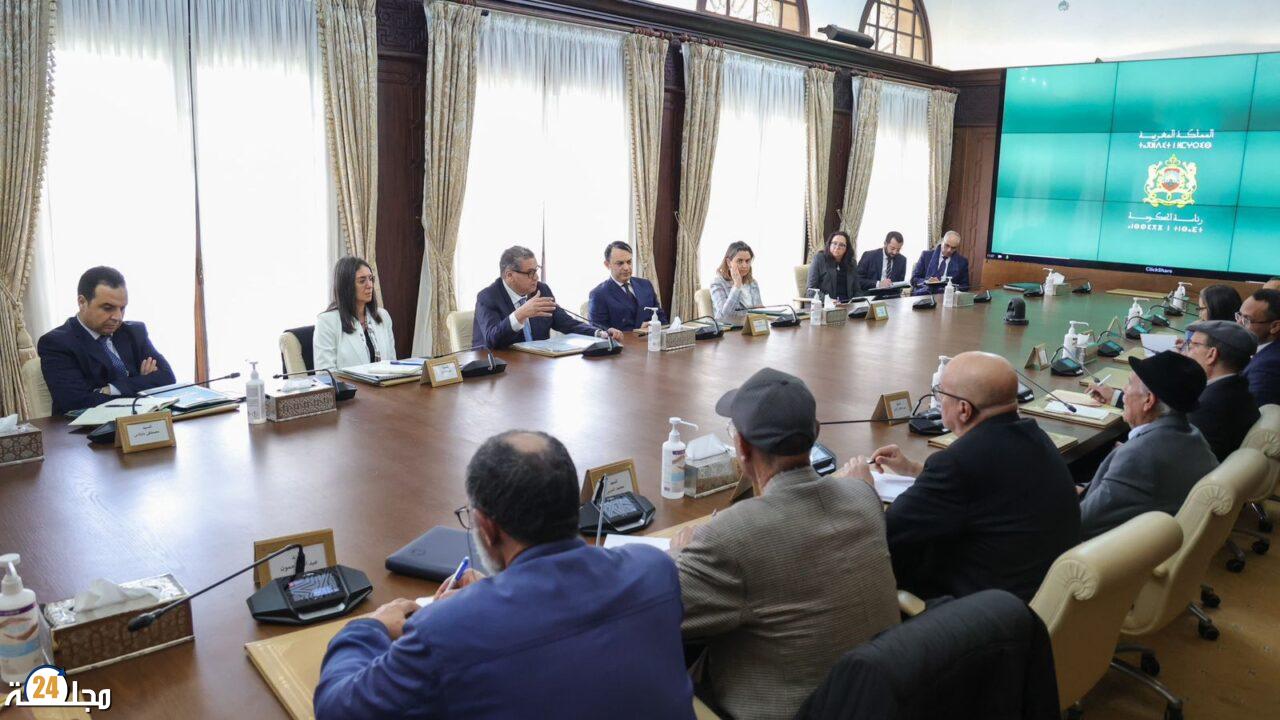 الحوار الاجتماعي..أخنوش يلتقي وفدا من الكونفدرالية الديمقراطية للشغل