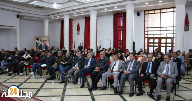 خريبكة….. اللجنة الإقليمية للتنمية البشرية تعقد لقاءا تواصليا مع مكونات المجتمع المدني