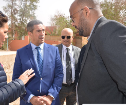 سعيد امزازي يشرف على قافلة طبية بأقليم طاطا