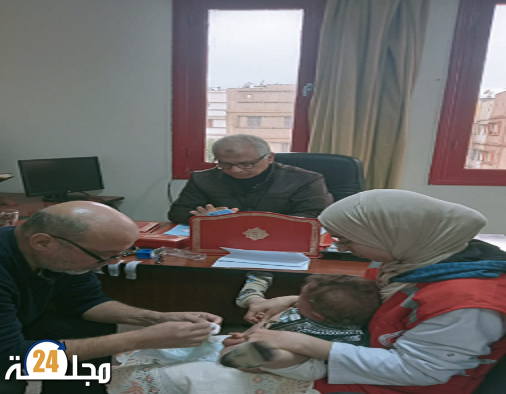 فرع الهلال الأحمر المغربي بابن امسيك ينظم عملية ختان جماعي لفائدة أطفال الأسر المعوزة