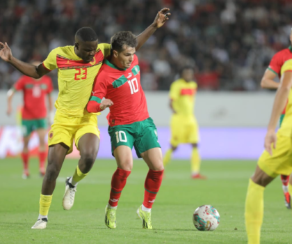 أكادير : انتصار المنتخب المغربي على نظيره الانغولي