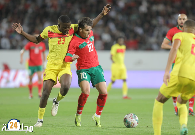 أكادير : انتصار المنتخب المغربي على نظيره الانغولي