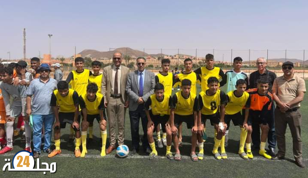  انطلاق منافسات البطولة الجهوية المدرسية لكرة القدم U18 ذكور وإناث بجهة كلميم وادنون.
