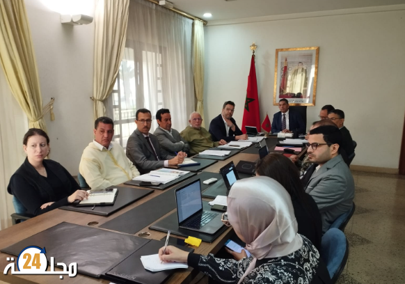 اجتماع المجلس الإداري لشركة التنمية الجهوية