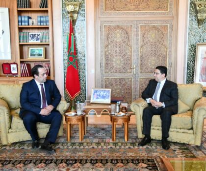 مبعوث الرئاسة الليبية يعرب عن شكر بلاده لجلالة الملك على دعمه الثابت للقضية الليبية