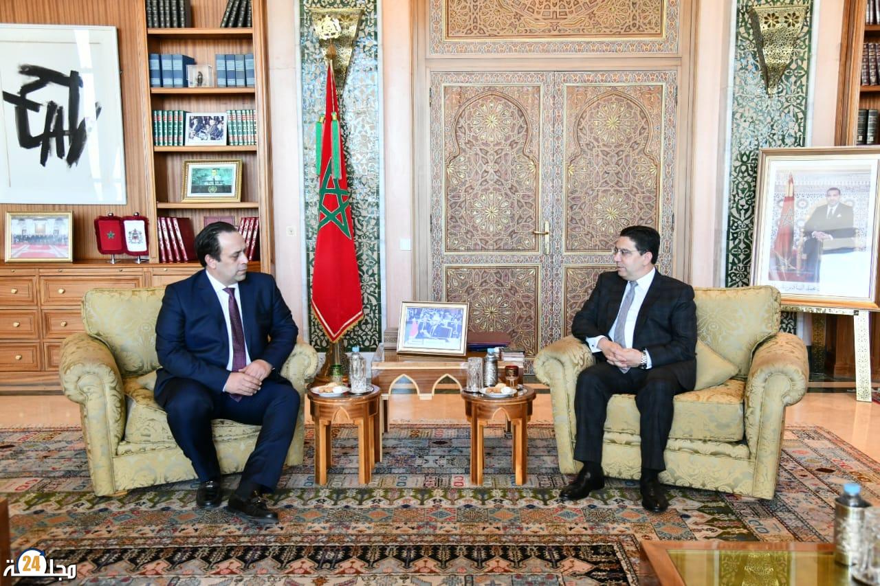 مبعوث الرئاسة الليبية يعرب عن شكر بلاده لجلالة الملك على دعمه الثابت للقضية الليبية