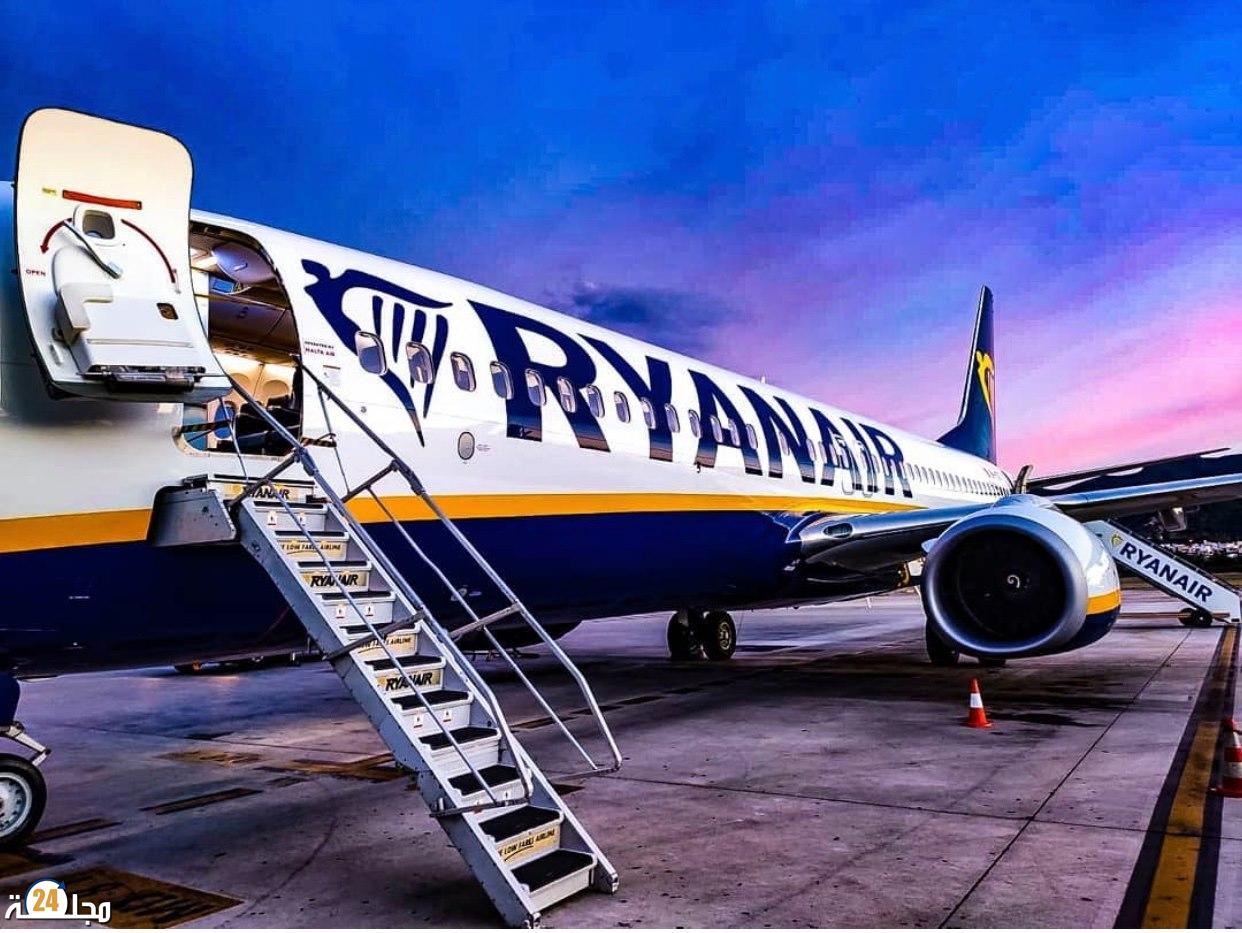 وزارة النقل واللوجستيك تنبه شركة طيران “رايان إير”