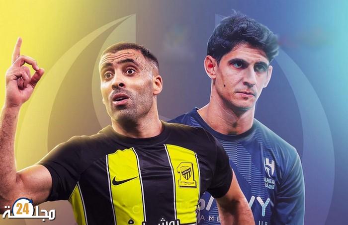 مواجهة قوية بين بونو وحمد الله.. الموعد والقنوات الناقلة لمباراة الاتحاد والهلال