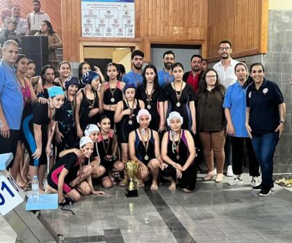 العيون ….. الهام افوزار تنجح في تنظيم اول مقابلة بالكرة المائية بحاضرة الاقاليم الجنوبية