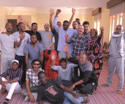 الفنانان محمود بلحسن ومحمد بوبو يتألقان بمعهد الفنون الموريتاني بنواكشوط