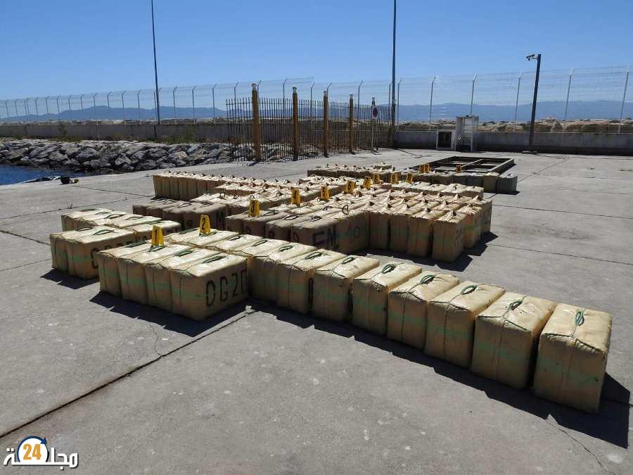 ضبط خمسة اطنان من المخدرات بمدينة الحسيمة والبحث جار عن المتورطين