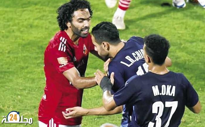 تفاصيل الحكم الصادر في حق الشحات في قضية الاعتداء على اللاعب المغربي محمد الشيبي