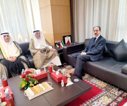 الحسن الداكي يستقبل رئيس المجلس الأعلى للقضاء بدولة الكويت