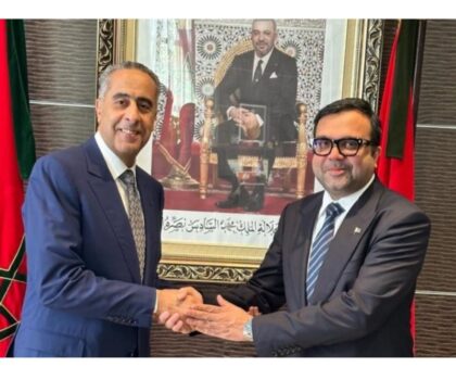 الحموشي يستقبل  سفير جمهورية باكستان الإسلامية لدى المملكة المغربية