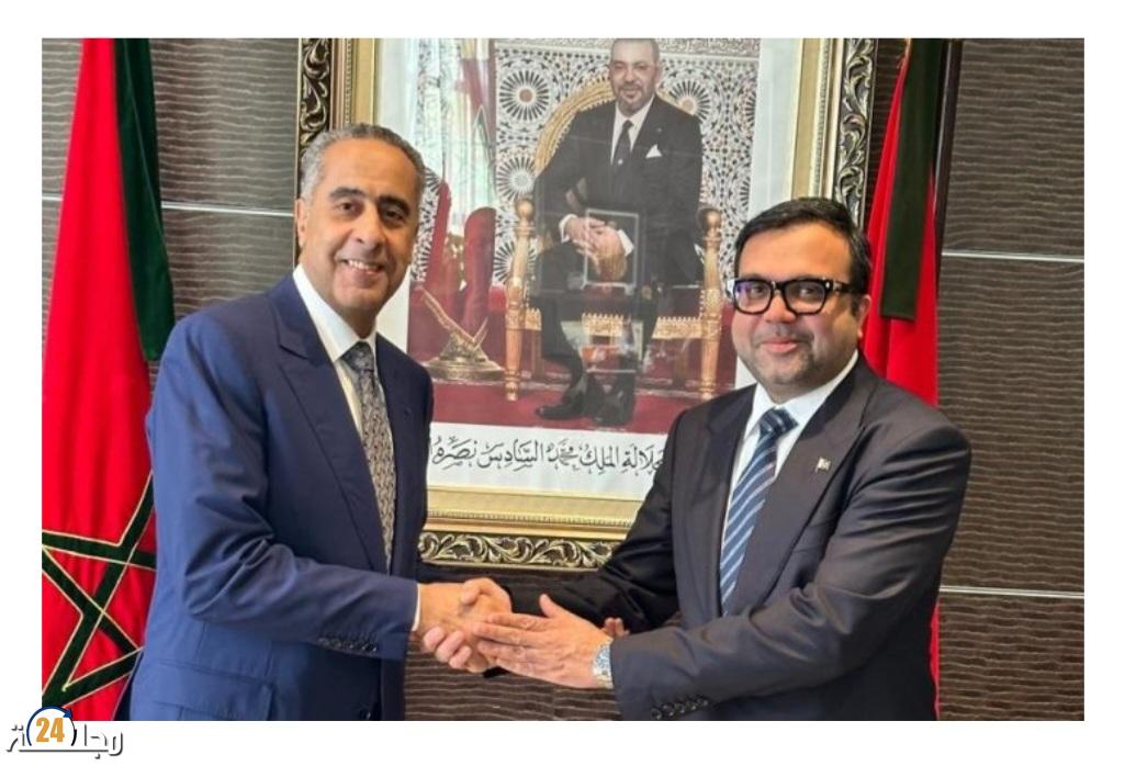 الحموشي يستقبل  سفير جمهورية باكستان الإسلامية لدى المملكة المغربية