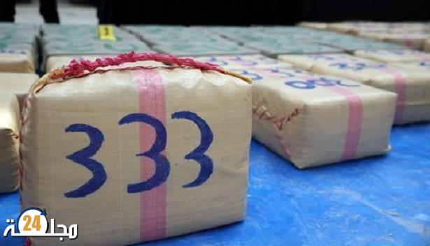 برشيد…الأمن يحبط عملية تهريب 570 كيلوغراما من مخدر الشيرا