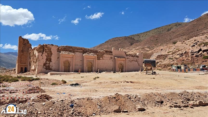 زلزال الحوز..إيطاليا تشارك في عملية ترميم مسجد تينمل التاريخي