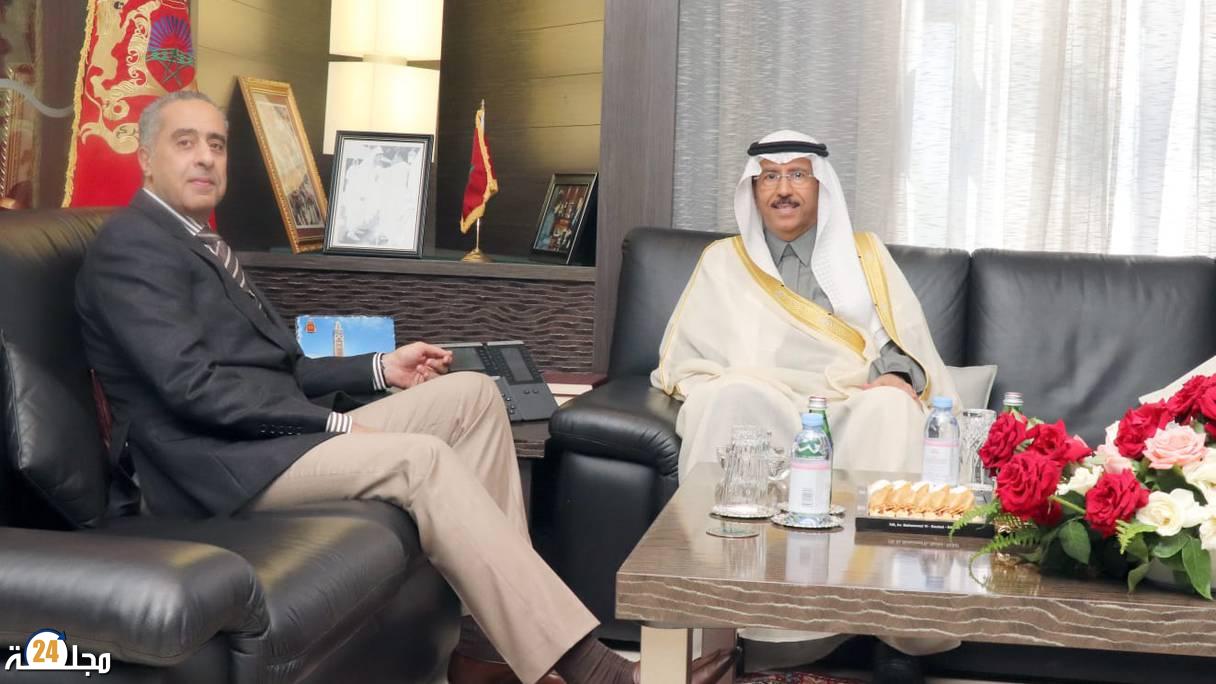 عبد اللطيف الحموشي يستقبل السفير المفوض فوق العادة للمملكة العربية السعودية المعتمد بالمغرب