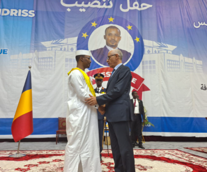 الطالبي العلمي يمثل جلالة الملك في حفل تنصيب رئيس جمهورية تشاد المنتخب