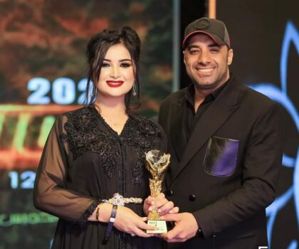 الفنانة فاطمة الزهراء رومان تكرم بأرض الكنانة‏