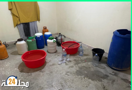 العيون…. فرقة مكافحة العصابات طاحت على معمل ديال صناعة الماحيا و تتمكن من إيقاف شخص يشتبه تورطه بالقضية