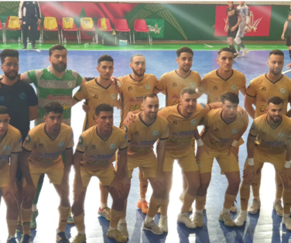 العيون… فريق صقر أكادير يتوج بكأس العرش لكرة القدم داخل القاعة