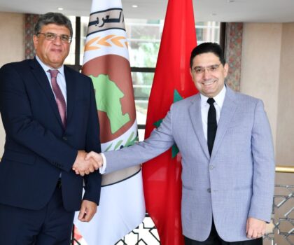 تعزيز عمل الاتحاد المغاربي محور مباحثات بوريطة مع طارق بن سالم