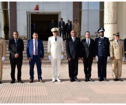 عامل اقليم ميدلت يترأس مراسيم تحية العلم بمناسبة عيد العرش المجيد
