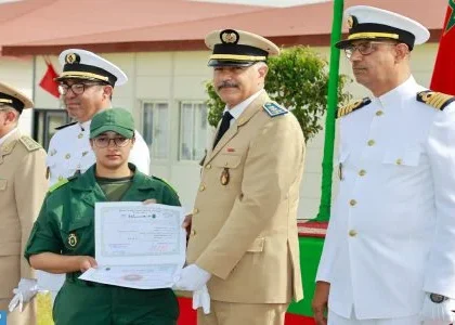 تخرج مجندي ومجندات الخدمة العسكرية ببنسليمان للفوج ال 38