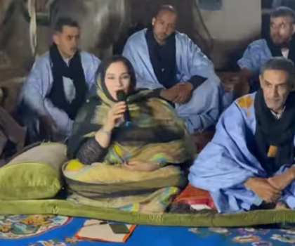 خيمة الشعر ضمن فعاليات مهرجان سيدي افني للثقافة والفن والرياضة