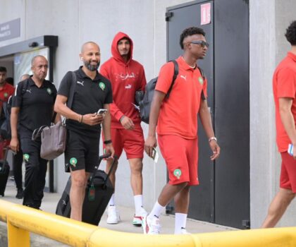 اولمبياد باريس..بعثة المنتخب الوطني المغربي تحل بفرنسا