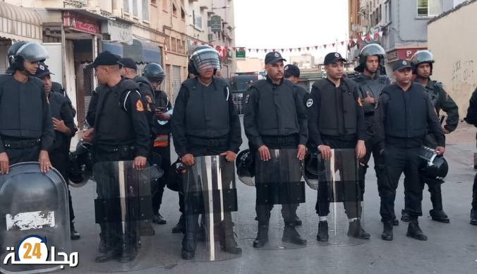 إخلاء مخيمات المهاجرين الأفارقة بخريبكة