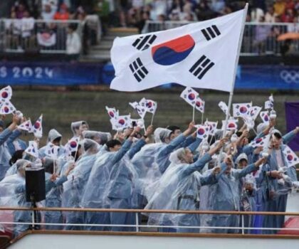 اولمبياد باريس.. خطأ فادح في حفل تقديم الرياضيين وكوريا الجنوبية تحتج بشدة