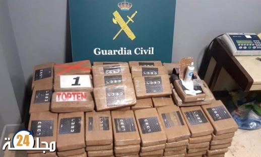 للمرة الثانية في أسبوعين.. ضبط أزيد من طن ونصف من الكوكايين بميناء برشلونة