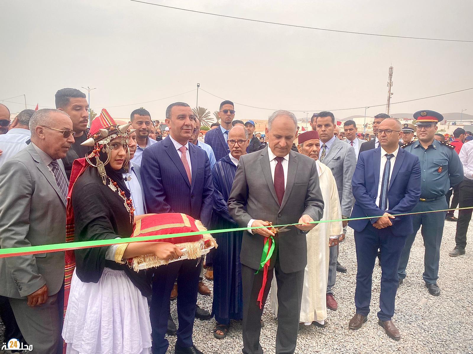 عامل إقليم سيدي إفني يشرف على افتتاح فعاليات مهرجان تثمين المنتوجات المجالية والتنمية السياحية