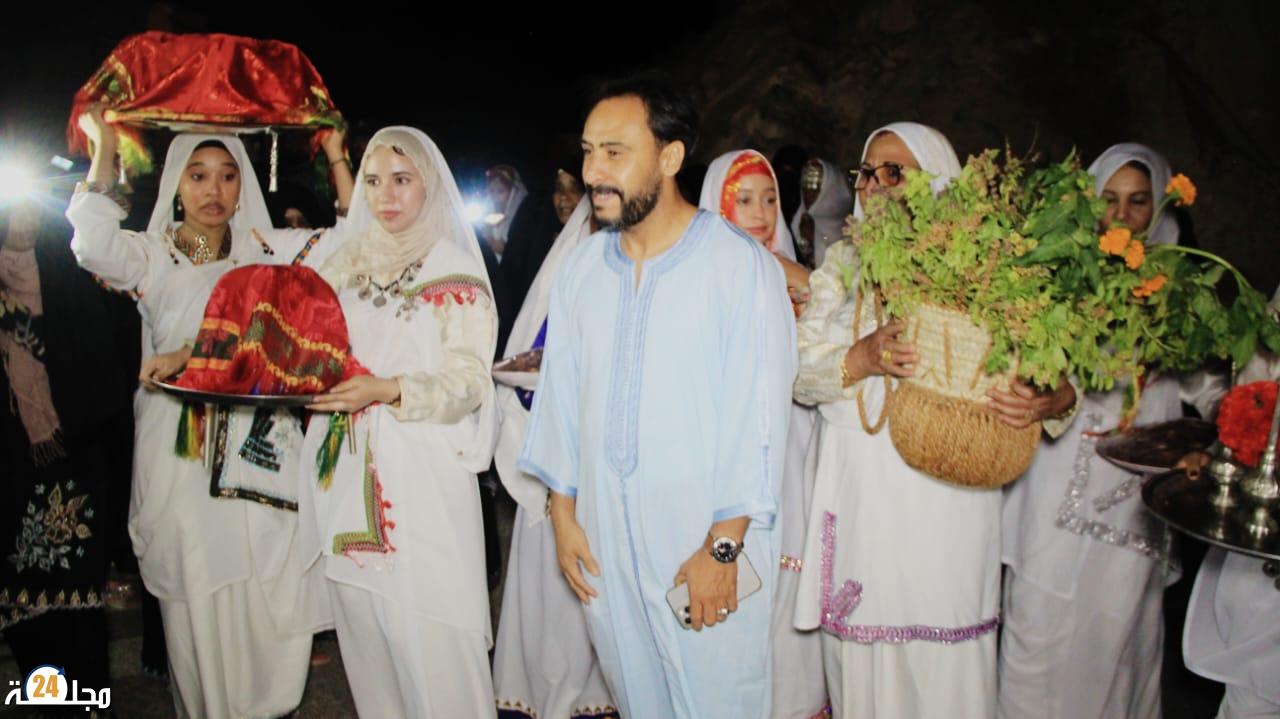 مهرجان ” اناروز ” يحي عادة تزرارين بمنطقة أفلا إغير