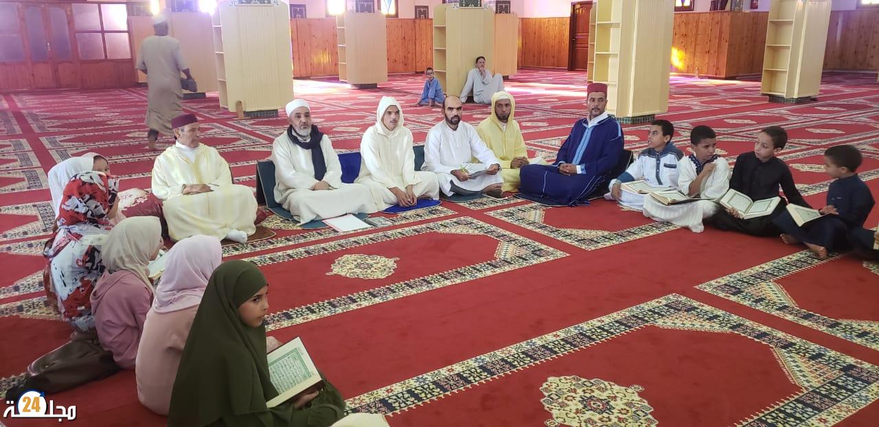 مسابقة في حفظ و تجويد القرآن الكريم خلال فعاليات مهرجان المنتوجات المجالية والتنمية السياحي بسيدي إفني