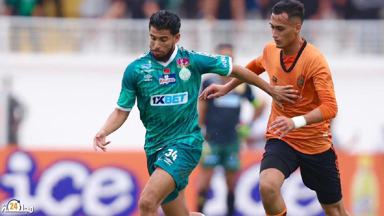 بركان يطيح بمضيفه الرجاء في قمة الجولة الأولى من البطولة الاحترافية