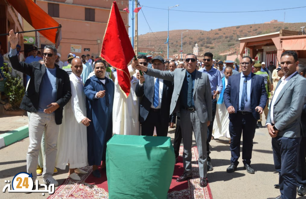تدشين مشاريع تنموية بإقليم سيدي إفني بمناسبة ذكرى ثورة الملك والشعب وعيد الشباب